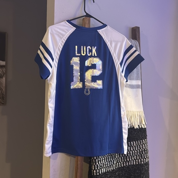 NFL Colts Blue and White Jersey - Picture 3 of 3
